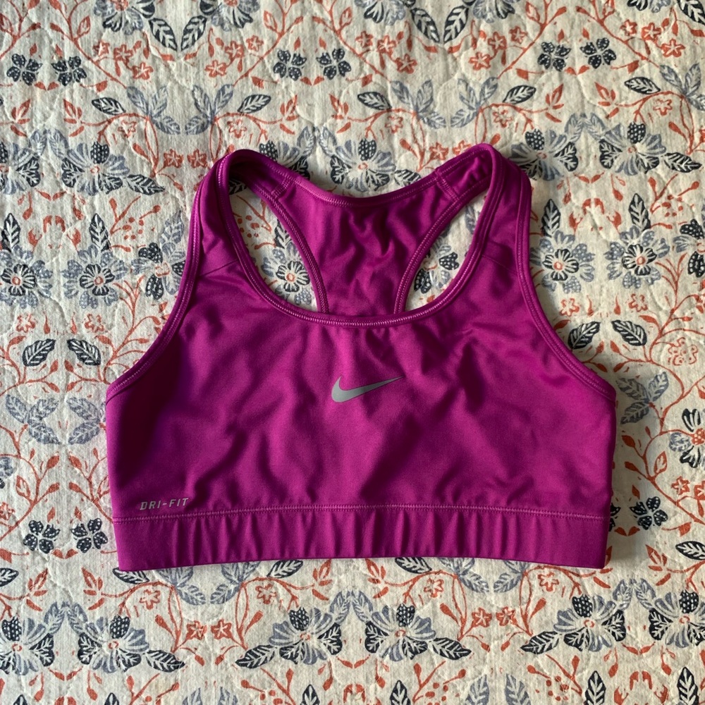 Purple Nike Sports Bra